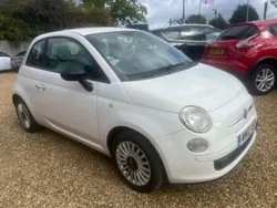 White Used 2012 Fiat 500 Pop Hatchback | £2,195 (Good price)