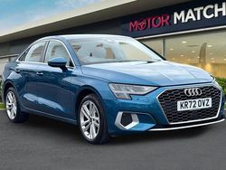Blue Used 2022 Audi A3 Sport Sedan | £17,150 (Good price)