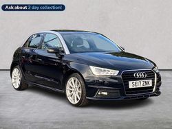 Black Used 2017 Audi A1 S-Line Hatchback | £10,916 (Fair price)