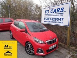 Red Used 2016 Peugeot 108 Allure Hatchback | £5,795 (A bit pricey)