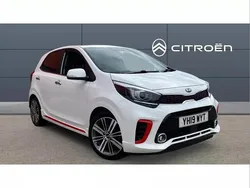 White Used 2019 Kia Picanto GT-Line S Hatchback | £10,110 (Fair price)