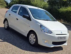 White Used 2014 Mitsubishi Mirage Hatchback | £3,950 (Fair price)
