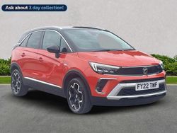 Orange Used 2022 Vauxhall Crossland Ultimate SUV | £13,680 (Fair price)
