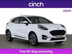 White Used 2023 Ford Puma Gen-E ST-Line SUV | £17,549 (Fair price)