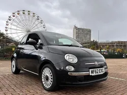 Black Used 2012 Fiat 500 Lounge Hatchback | £2,995 (Good price)