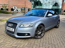 Silver Used 2010 Audi A3 Cabriolet Black Edition Cabriolet | £4,295