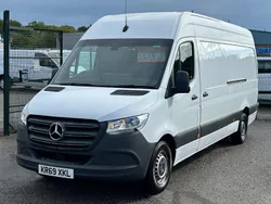 White Used 2019 Mercedes Sprinter Van | £15,995 (A bit pricey)