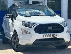 White Used 2019 Ford Ecosport ST-Line SUV | £8,800 (Fair price)
