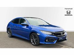 Blue Used 2021 Honda Civic EX Hatchback | £15,903 (Fair price)