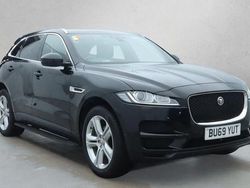Black Used 2019 Jaguar F-Pace Prestige SUV | £16,599 (Fair price)