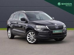 Black magic pearl effect Used 2022 Skoda Karoq SE L SUV | £18,495 (Fair price)