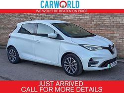 White Used 2021 Renault Zoe GT-Line Hatchback | £9,990 (Fair price)