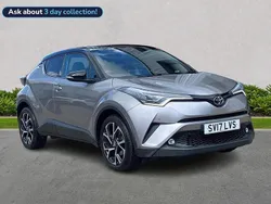 Silver Used 2017 Toyota C-HR SUV | £12,279 (Fair price)