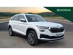 White Used 2024 Skoda Kodiaq SE L Executive SUV | £30,005 (Fair price)