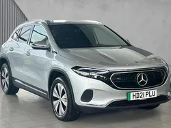 Iridium silver metallic Used 2021 Mercedes EQA250 SUV | £21,772 (Fair price)
