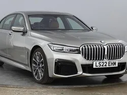 Grey Used 2022 BMW 740 M Sport Sedan | £38,500 (Fair price)