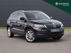 Black magic pearl effect Used 2022 Skoda Karoq SE L SUV | £18,495 (Fair price)