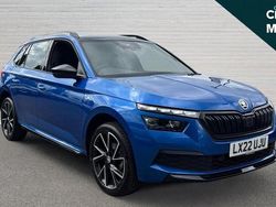 Blue Used 2022 Skoda Kamiq Monte Carlo SUV | £17,792 (Fair price)