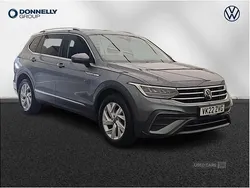 Grey Used 2022 VW Tiguan Allspace S SUV | £24,945 (Expensive)