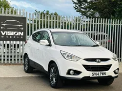 White Used 2014 Hyundai ix35 SE SUV | £4,495 (Fair price)