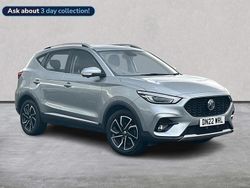 Silver Used 2022 MG ZS Exclusive Sedan | £10,999 (Fair price)