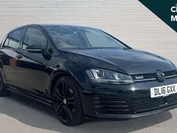 Flat black Used 2016 VW Golf VII GTD Hatchback | £12,940 (Fair price)