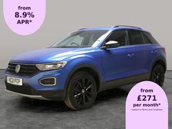 Blue Used 2021 VW T-Roc Black Edition SUV | £19,406 (Good price)