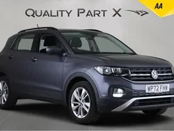 Grey Used 2022 VW T-Cross SE SUV | £13,500 (Good price)