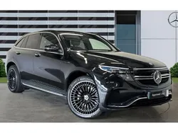 Black Used 2022 Mercedes EQC400 AMG Line Premium Plus SUV | £33,290 (A bit pricey)