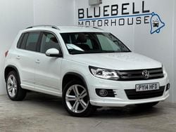 White Used 2014 VW Tiguan R-line SUV | £7,995 (Good price)