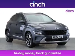 Grey Used 2022 Hyundai Kona Premium SUV | £14,999 (Fair price)