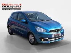 Blue Used 2019 Mitsubishi Mirage Hatchback | £8,499 (Fair price)