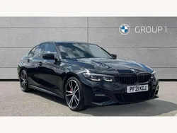 Black Used 2021 BMW 320e M Sport Sedan | £26,295 (Fair price)