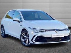 Pure white Used 2023 VW Golf VIII R-line Hatchback | £22,491 (Fair price)