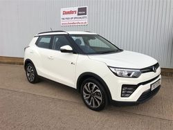 White Used 2021 Ssangyong (KGM) Tivoli SUV | £12,990