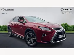 Red Used 2019 Lexus RX450h SUV | £33,949 (A bit pricey)