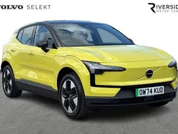 Moss yellow New 2024 Volvo EX30 Plus SUV | £27,893