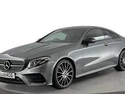 Grey Used 2019 Mercedes E300 AMG line Coupe | £23,920 (Fair price)