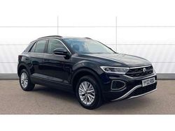Black Used 2022 VW T-Roc Life SUV | £19,712 (Fair price)