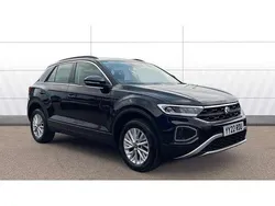 Black Used 2022 VW T-Roc Life SUV | £20,041 (Fair price)