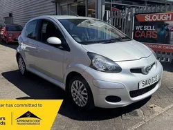 Silver Used 2010 Toyota Aygo Platinum Hatchback | £2,795 (Fair price)