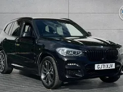 Black Used 2021 BMW X3 M Sport SUV | £28,991 (A bit pricey)