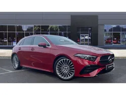 Red Used 2023 Mercedes A180 AMG Line Premium Plus Hatchback | £25,893 (A bit pricey)