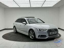 White Used 2017 Audi A4 S-Line Estate | £14,500 (Fair price)