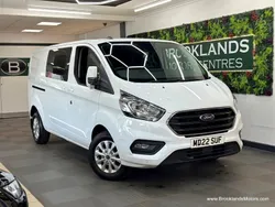 White Used 2022 Ford Transit Custom Limited Van | £20,485 (Expensive)