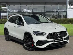 White Used 2023 Mercedes GLA45 AMG SUV | £46,000 (Super price)