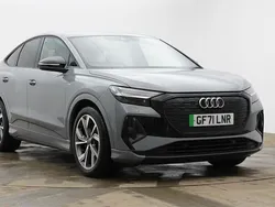 Grey Used 2022 Audi Q4 Sportback e-tron Comfort SUV | £31,995