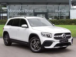 White Used 2022 Mercedes GLB200 AMG Line Premium SUV | £28,485 (Fair price)