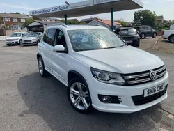 White Used 2016 VW Tiguan R-line Edition SUV | £8,995 (Super price)