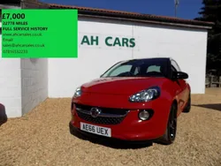 Red Used 2016 Vauxhall Adam Hatchback | £7,000 (Fair price)